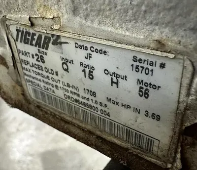 V-Type Mixer, 3 CF, Stainless Steal, Patterson Kelley, 290 #/CF - #5991373