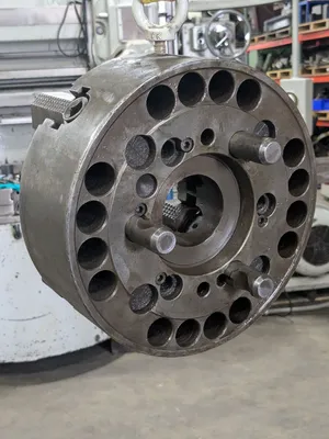 _UNKNOWN_ 10" 4 JAW D1-6 MOUNT Chucks Used 4-Jaw | N & R Machine Sales (4)