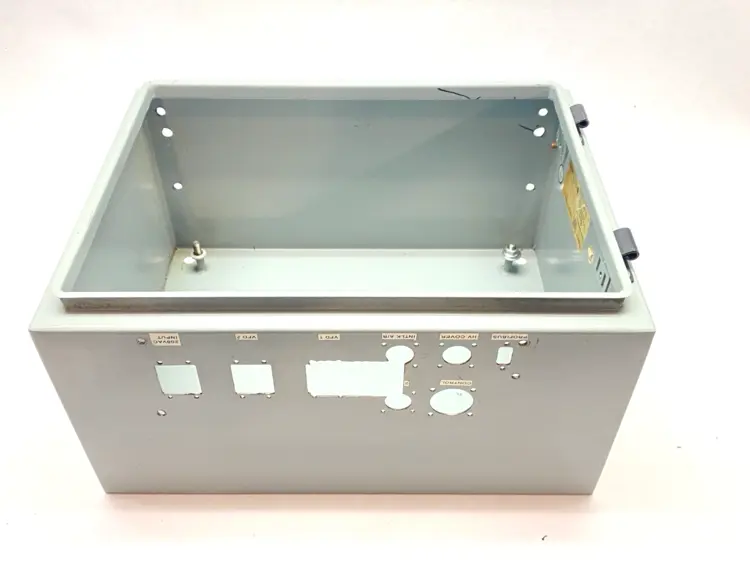 Used Hoffman Concept Single-Door Enclosure 16" x 12" x 8" NO DOOR Electrical Boxes Michigan US | Maverick Industrial Sales #1391225