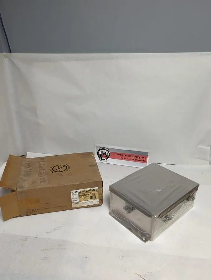 New | in-Stock WIEGMANN BN4100804CHSS Miscellaneous Equipment (Electrical & Power) Ohio US | Surplus Asset Holdings #1364212