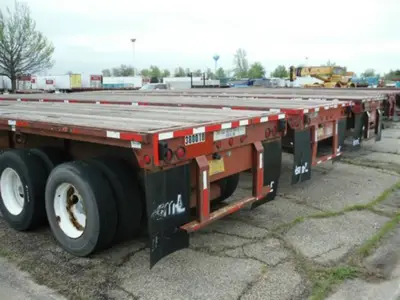 Used FONTAINE EXTENDABLE FLATBED Flatbed Trailers Florida US | USA Transequipment #1542522