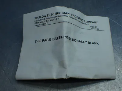 New | in-Stock WATLOW 62927312 Heaters Ohio US | HGR 24 #1070314