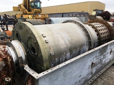 (2) Bird 36 x 96 screen bowl decanter centrifuges, 316SS.