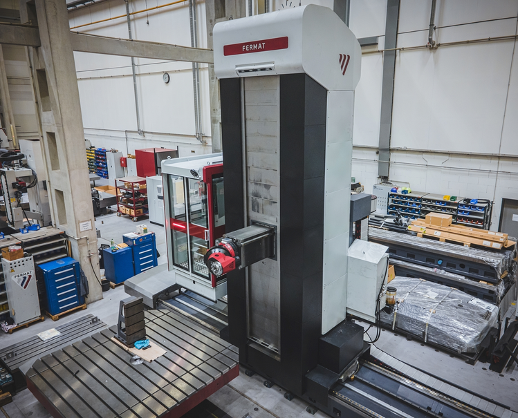 New | Build-to-Order FERMAT VARIANT 10000 FFM 140 Horizontal Floor Type Boring Mills Ohio US | T.R. Wigglesworth Machinery Co. #6688