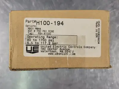 NEW UNITED ELECTRIC H100-194