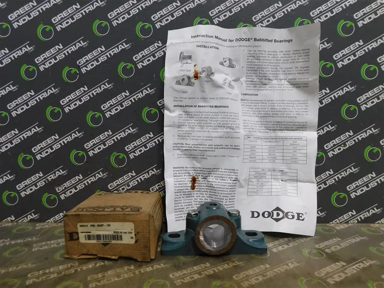 Used DODGE P2B-BASP-100 Bearings Wisconsin US | Green Industrial #776124