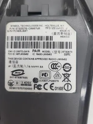 Used SYMBOL TECHNOLOGIES _UNKNOWN_ Barcode Scanners | ND Industrial Surplus #1224991