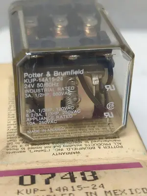 New | in-Stock POTTER & BRUMFIELD KUP14A15-24V Miscellaneous Equipment (Electrical & Power) | Surplus Asset Holdings #1198673
