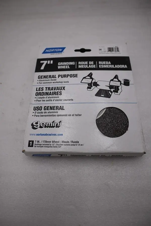 LOT OF 4 Norton 7" Grinding Wheel 7x1x1 36 Grit NEW IN BOX STOCK H164