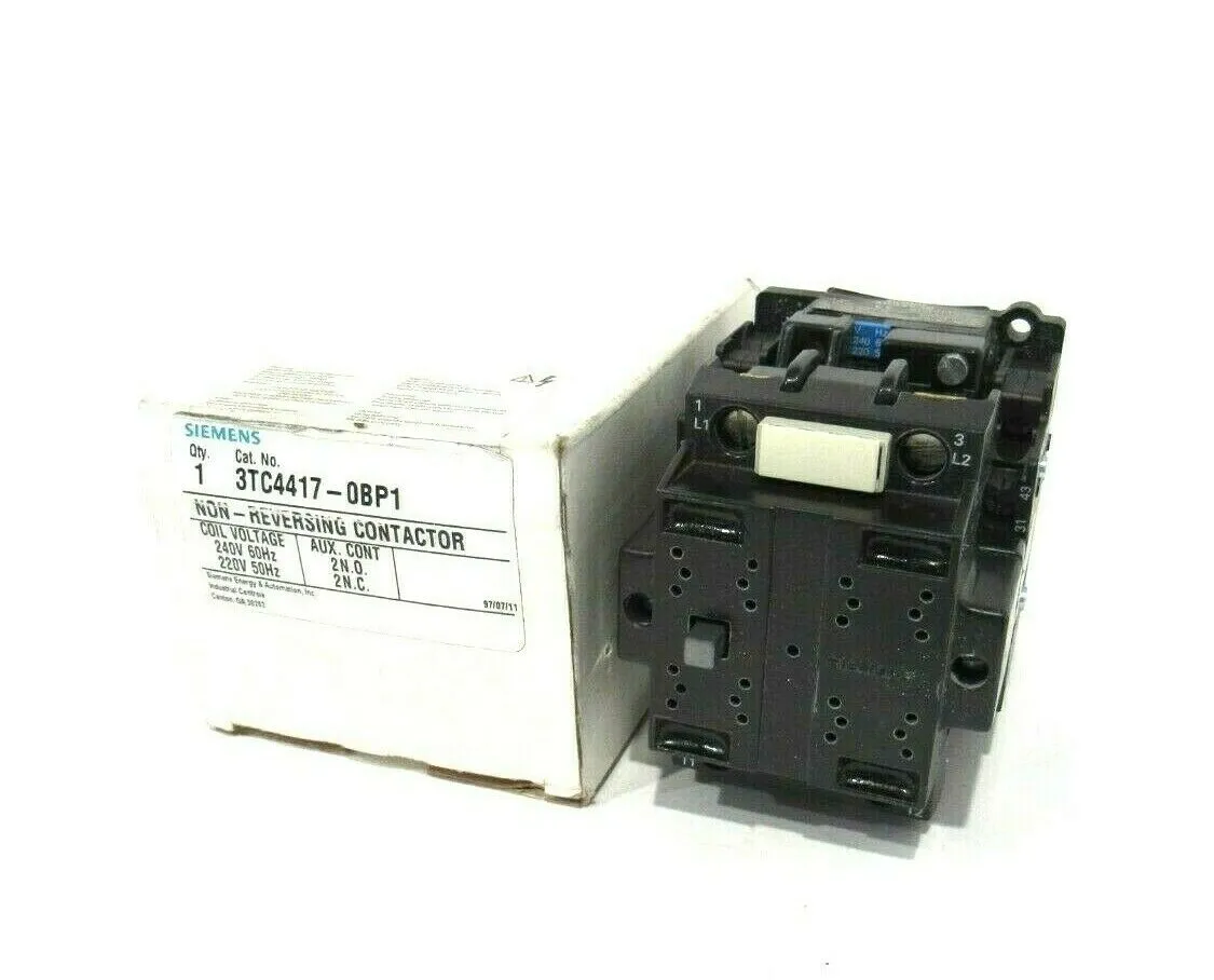 NEW SIEMENS 3TC4417-0BP1 NON-REVERSING CONTACTOR 3TC44170BP1