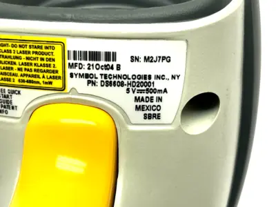 Used Symbol DS6608-HD20001 Barcode Scanners Michigan US | Maverick Industrial Sales #1494879
