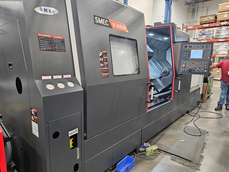 Used 2019 SAMSUNG SL4500 XM CNC Lathes California US | PM Machines 4 #53263
