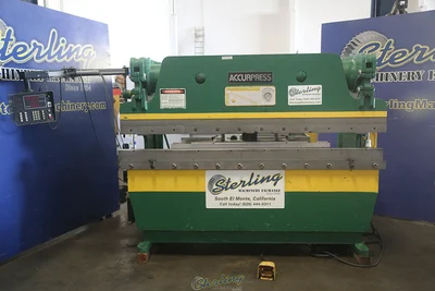Used ACCURPRESS 7608 Press Brakes California US | Sterling Machinery Exchange #1465710