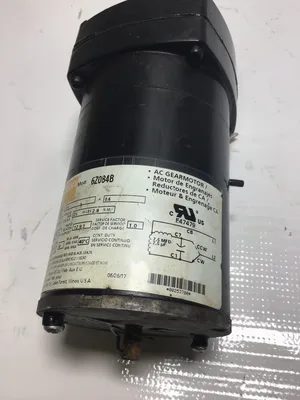 Dayton 6Z084B AC Gearmotor 12.9:1 Ratio 1 PH