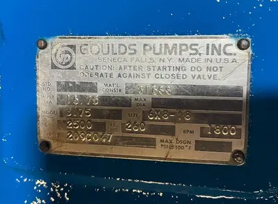 USED GOULDS 3175