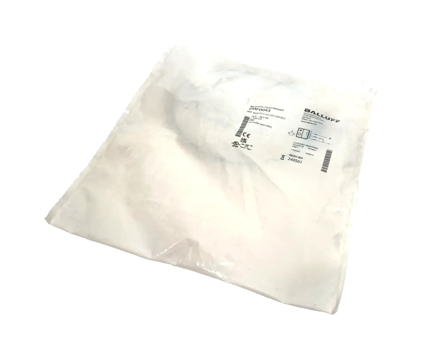 BMF0043, BMF 303K-PS-C-2A-SA2-S49-00,3 | Balluff BMF0043 Magnetic Field Sensor BMF 303K-PS-C-2A-SA2-S49-00,3 - New