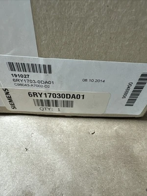 NEW Siemens 6RY1703-0DA01