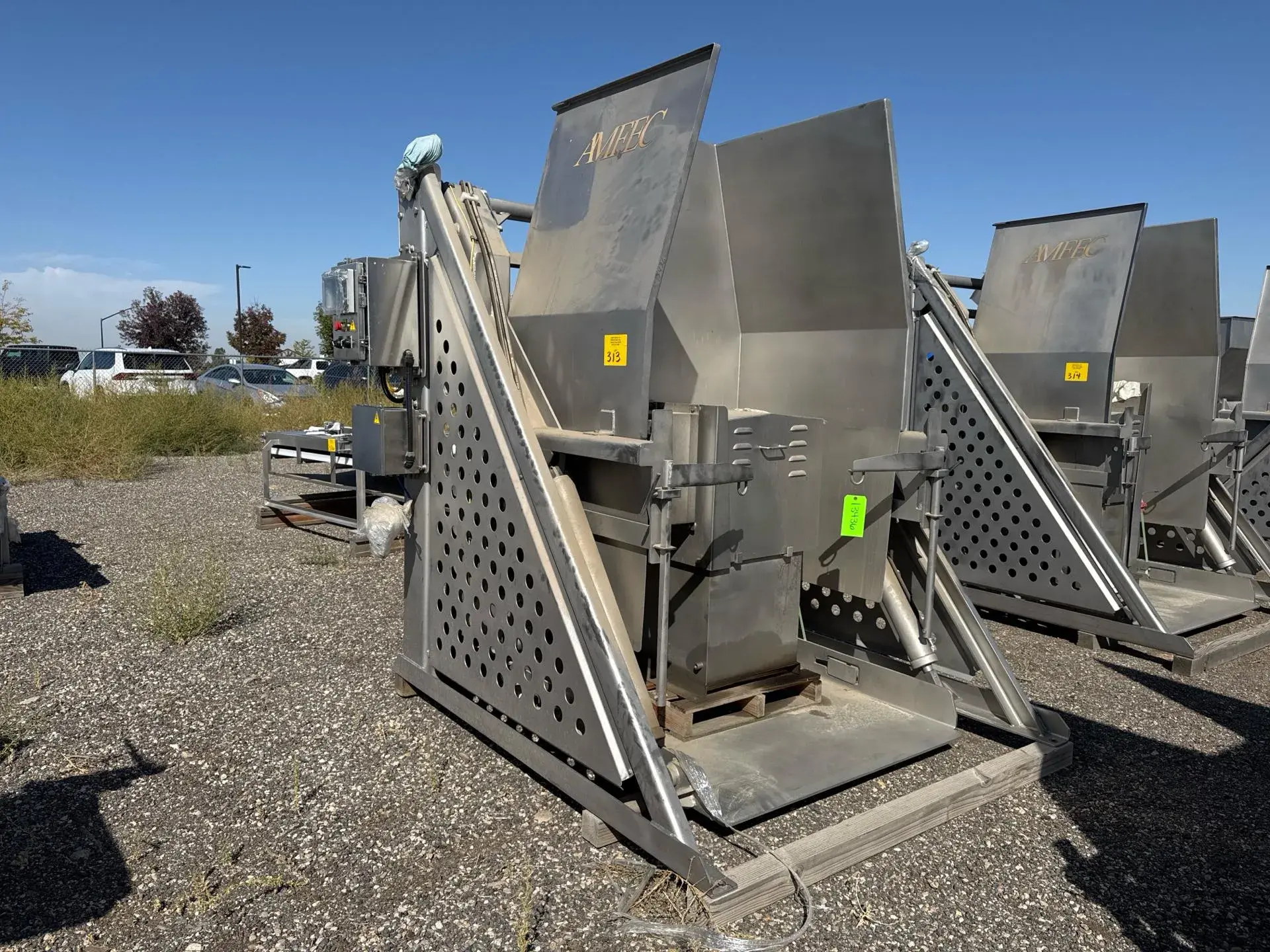 New | in-Stock AMFEC 15C Bin Dumpers Illinois US | M&M Equipment Corp. #1498441