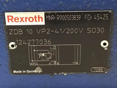 USED REXROTH ZDB10VP2-41/200VSO30