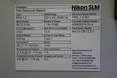2024 SLM SOLUTIONS SLM 500 3D Printers | Elevation Machine (11)
