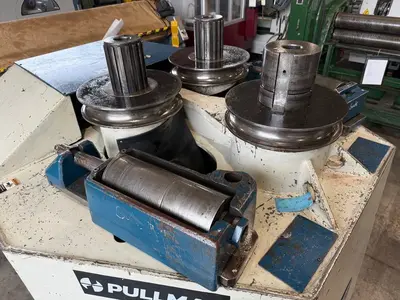 5" X 5" X 1/2" PULLMAX Z-41 HYDRAULIC ANGLE ROLL