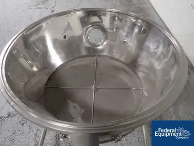 USED Glatt Glatt Top Spray Insert and 39" bowl