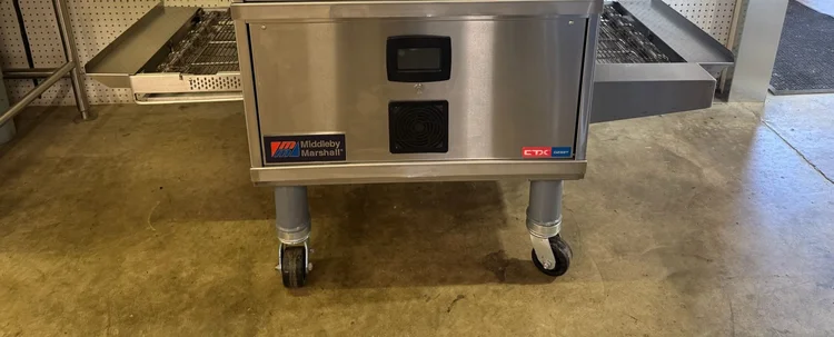 Used Middleby Marshall Used Single Middleby DZ33T CTX Electric Infrared Conveyor Oven 208V - 1 or 3Ph Conveyor Ovens Illinois US | Falcon Restaurant Supply #1375322