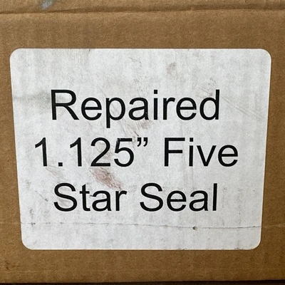 REPAIRED- Flowserve Five Star Fluid Seal 1-1/8” Stainless Seal || FAST SHIPPED!
