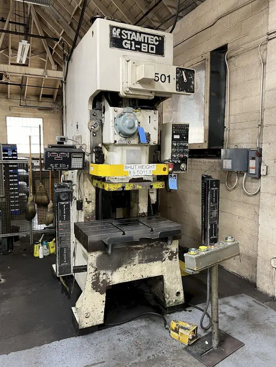 Used 1999 STAMTEC G1-80 Gap Frame (OBS) Presses Ohio US | D & D Industries #476303