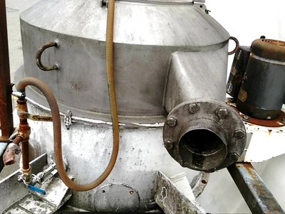 Heinkel GTL 3 directed flow screening centrifuge, SS.