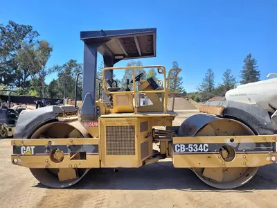 Used 2001 CATERPILLAR CB-534C Tandem Rollers California US | Ben Kaplan Equipment #1182454