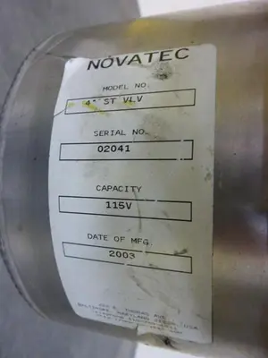 USED NOVATEC 4IN ST VLV