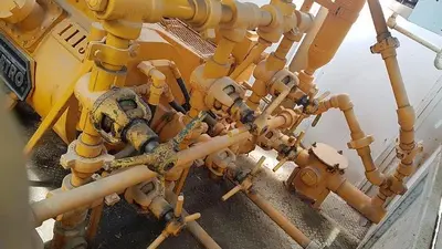 USED SJ PETRO SJ-300 TRIPLEX MUD PUMP