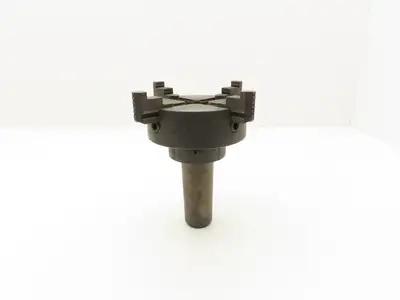 Hardinge 36HC 4-Jaw Independent Manual Lathe Chuck 5" OD W/5 To 2 Morse Taper