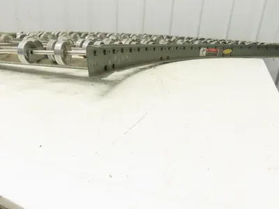 Hytrol 24"x 90 Deg Skatewheel Conveyor Section 22"BF Steel Gravity Roller