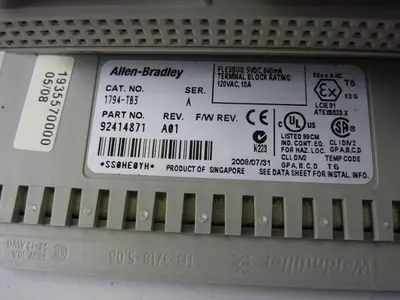 USED ALLEN BRADLEY 1794-OB16 SER A