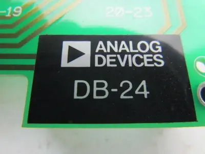 Analog Devices DB-24 Manifold Card Circuit Board I/O Input Output 24-Channel