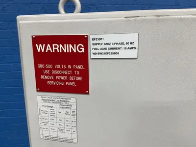 Used 2021 XBAR AUTOMATION ECS5103CCBBAATT Electrical Panels Ohio US | HGR 24 #1272663