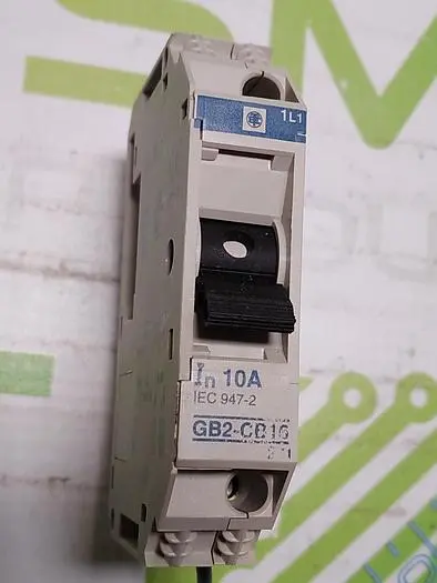SCHNEIDER ELECTRIC TELEMECANIQUE GB2-CB16 10A 1-POLE CIRCUIT BREAKER
