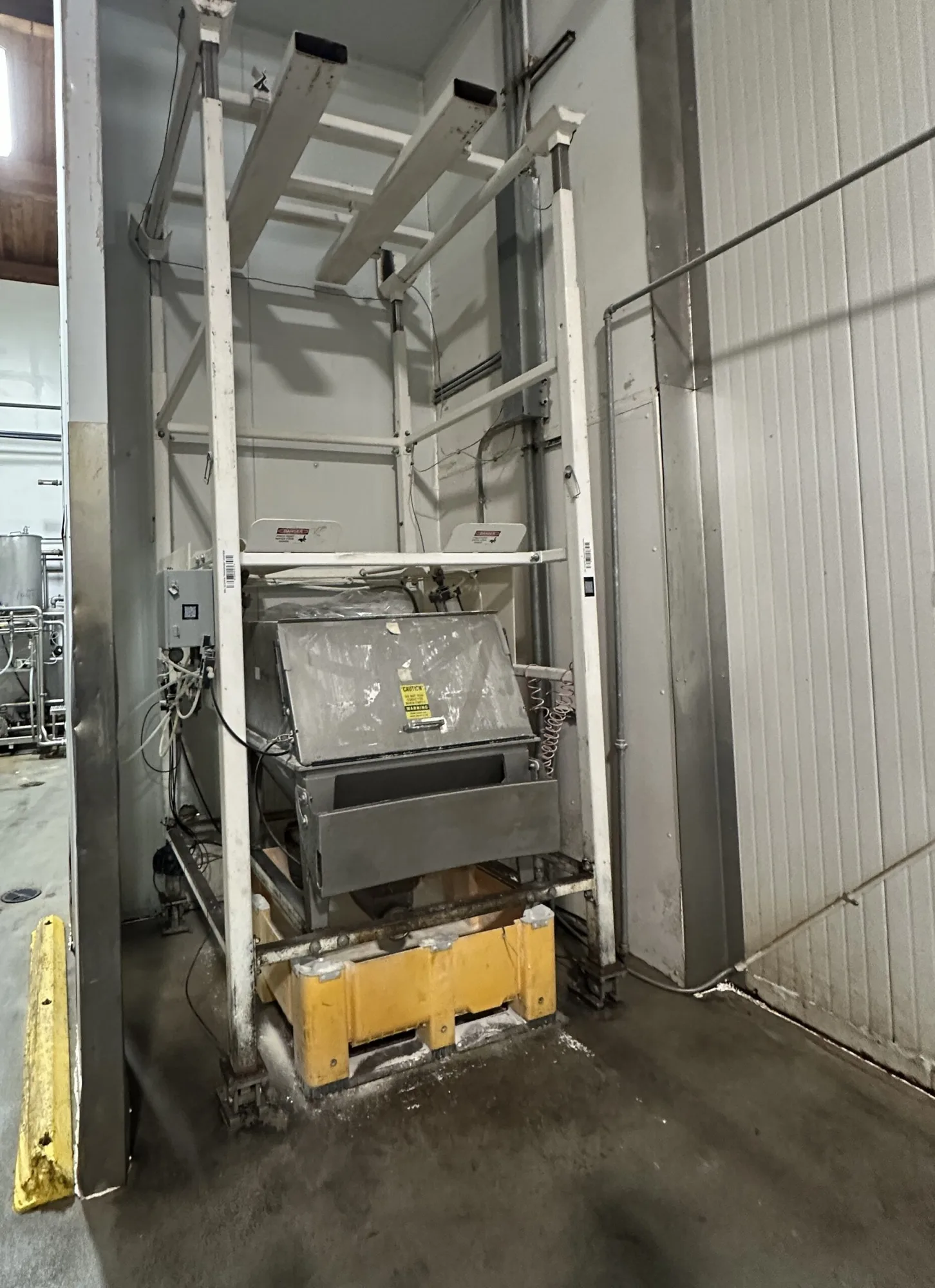 USED FLEXICON BULK-OUT BBF BULK BAG DISCHARGE FLEXIBLE SCREW CONVEYOR