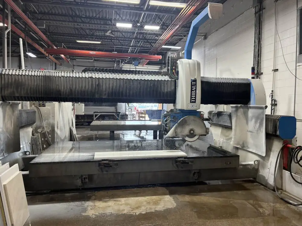 Used 2017 THIBAUT TC 600 Bridge Saws Michigan US | All Used Stone Equipment #1568671