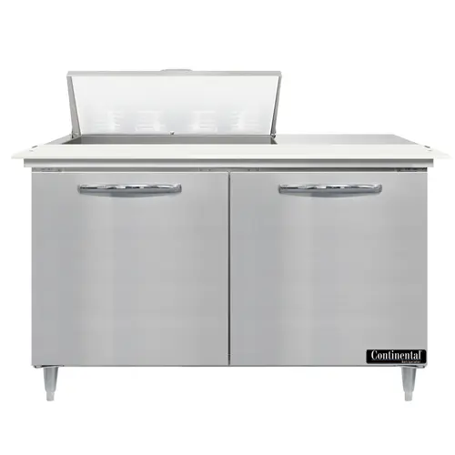Continental D48N8C 48" Designer Line Sandwich/salad Prep Table W/ Refrigerated Base, 115v