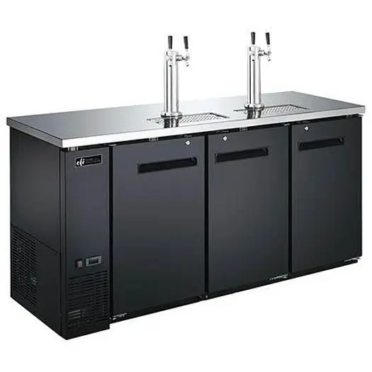 72.9" wide draft beer dispenser -