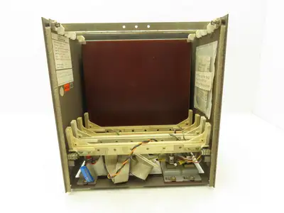 Cincinnati Milacron 1-230-0535 PCB Chassis 4 Slot Rack With Power Supply 275V