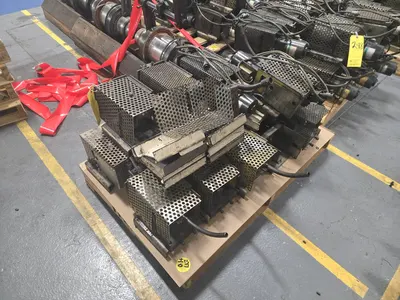 Approx (10) Drum Feeders on Pallet