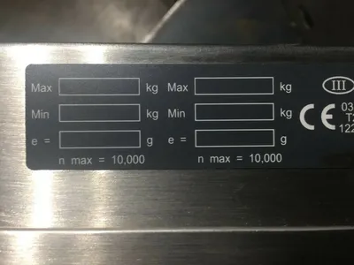 Used METTLER TOLEDO 60 X 60 X 5000 Platform Scales West Virginia US | Cooper Industries #1409272