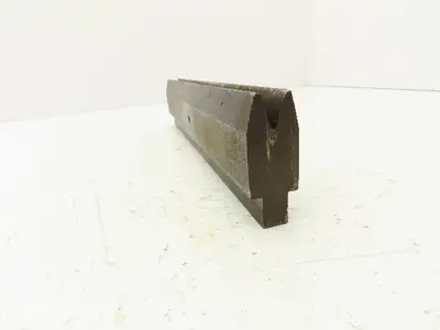 Press Brake Die 11" Long 30° V 7/16" W 5/8" D 1-3/8" H 1/2" Tang