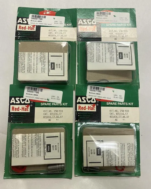 New | in-Stock ASCO 158933 Misc Electrical & Power Parts Ohio US | Surplus Asset Holdings #1237125