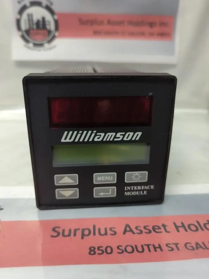 Used WILLIAMSON MODEL IM Misc Electrical & Power Parts Ohio US | Surplus Asset Holdings #1237390