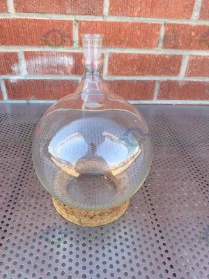 Used POPE SCIENTIFIC 5000 ML SINGLE NECK ROUND BOTTOM FLASK Glassware - Other California US | Equipment Lab #1556646